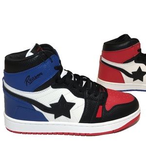 Men’s “Shooting Stars” shoes. Size 9.5, 10, and 10.5